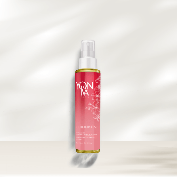 異國香氛搭配植物油,帶來放鬆愉悅美膚體驗。 輕鬆舒活美體油-法國雍卡