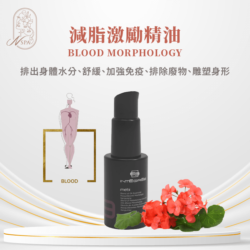促進循環順暢、維持水感平衡,使肌膚感受舒適輕盈 多血型活化淨流調理精油-台中按摩推薦